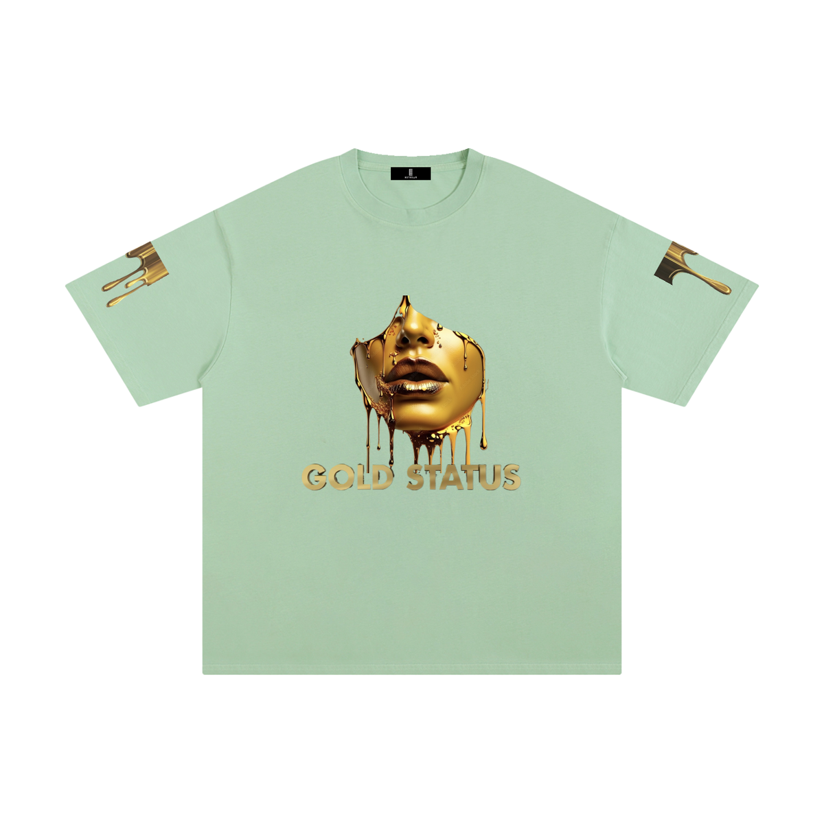 Pure Gold Cotton T-Shirt