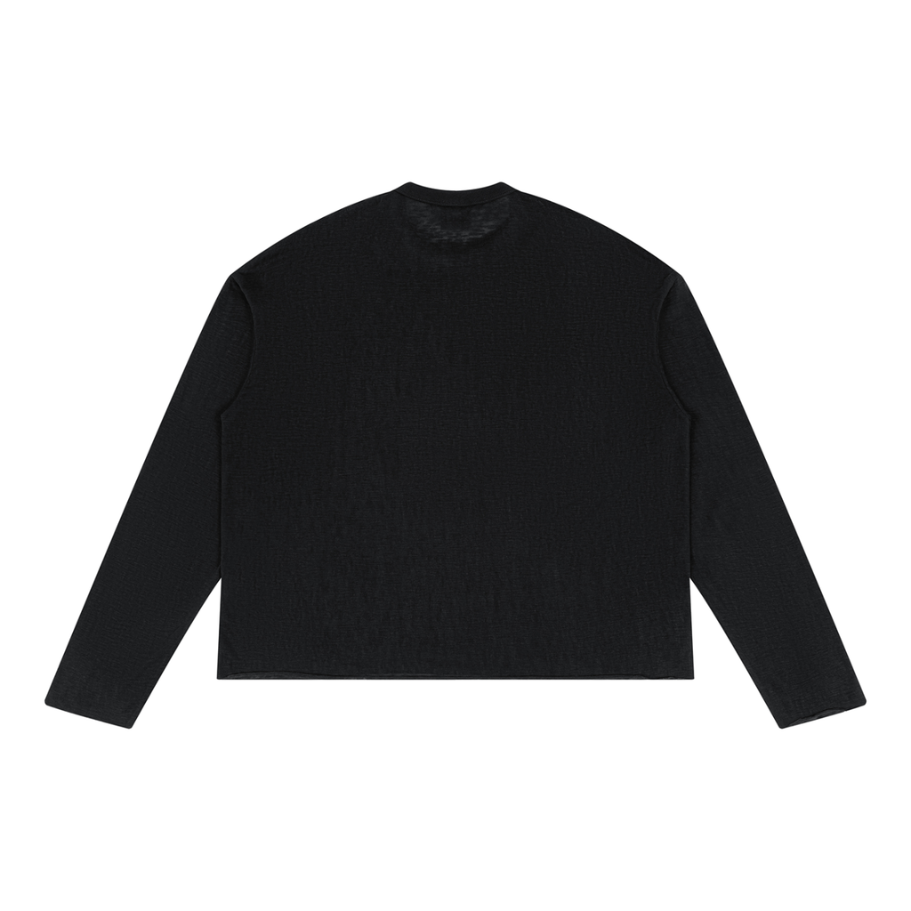 Vanish Raw Edge Long Sleeve T-Shirt