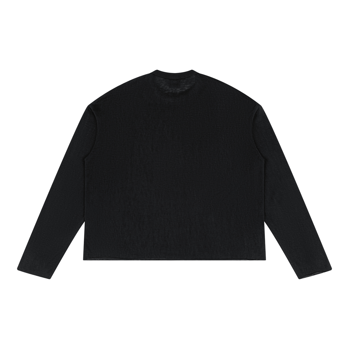 Vanish Raw Edge Long Sleeve T-Shirt