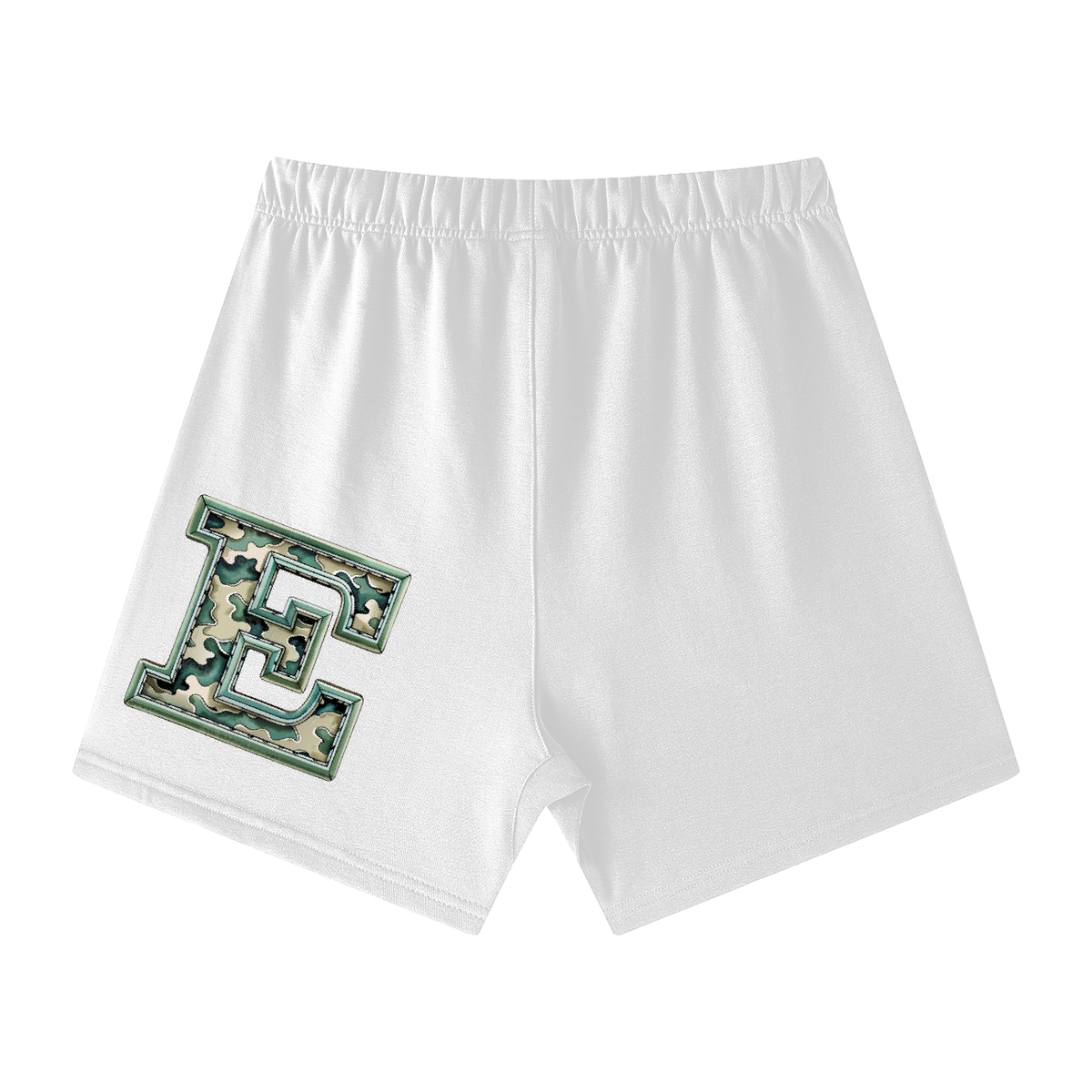 Unisex Earth Tone Loose Fit Cotton Shorts