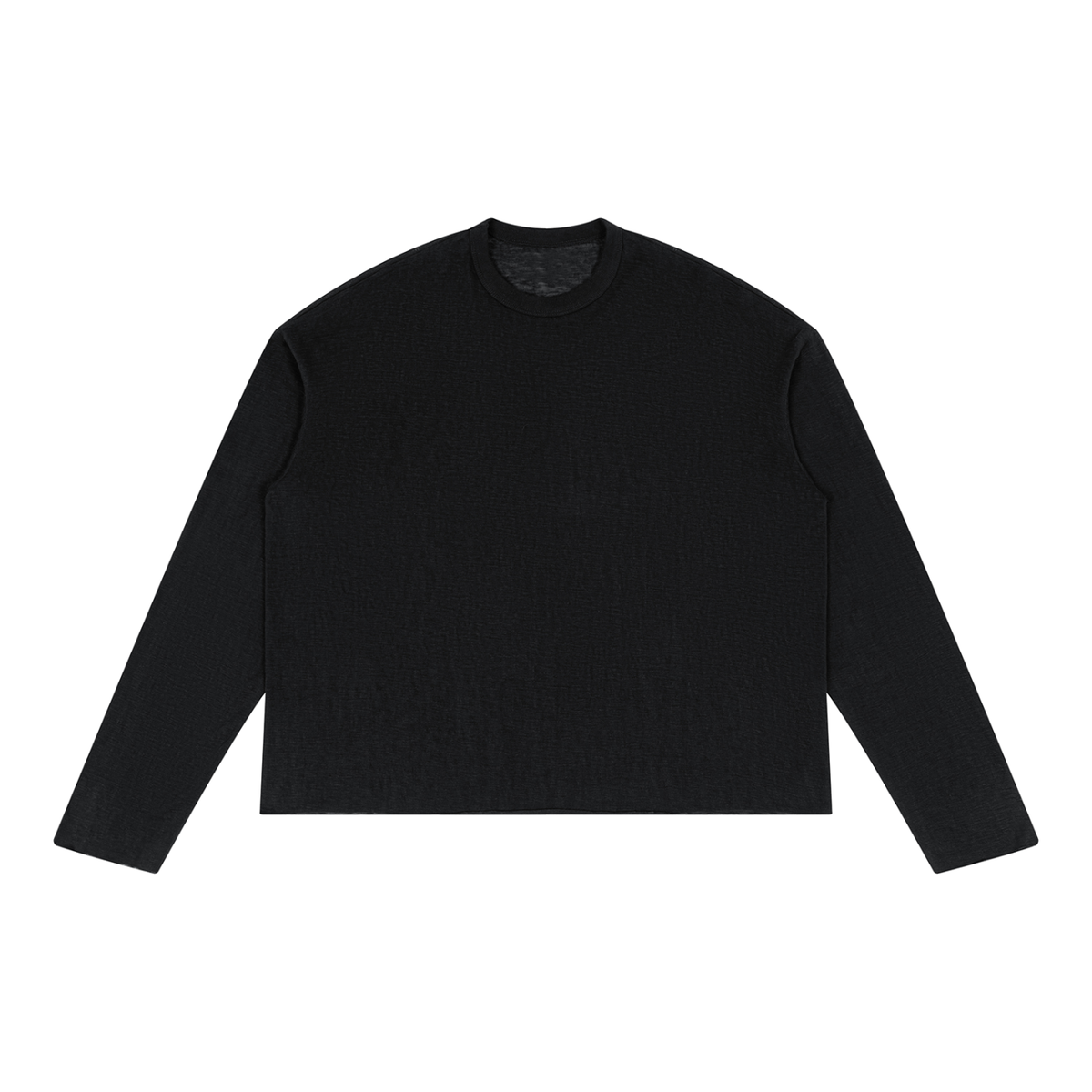 Vanish Raw Edge Long Sleeve T-Shirt