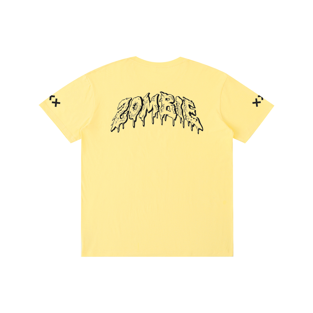 Gevaar Zombies Suiwer Katoen Unisex T-hemp