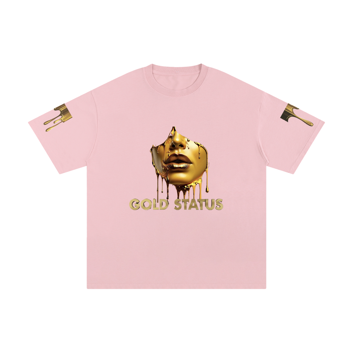 Pure Gold Cotton T-Shirt