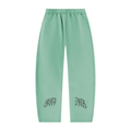 Unisex Vintage Wash Barrel Leg Fleece Sweatpants