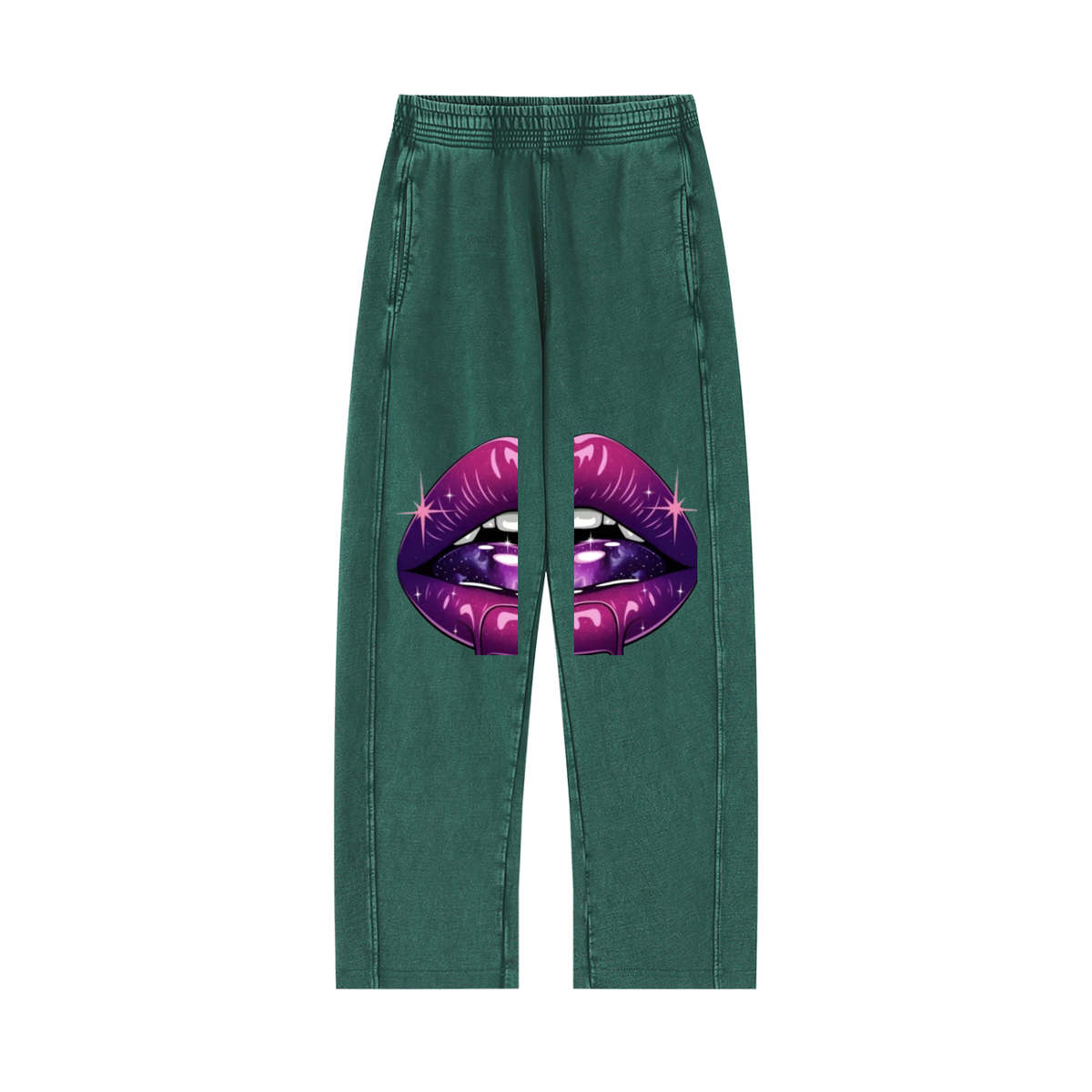 Unisex Mineral Wash Straight Sweatpants