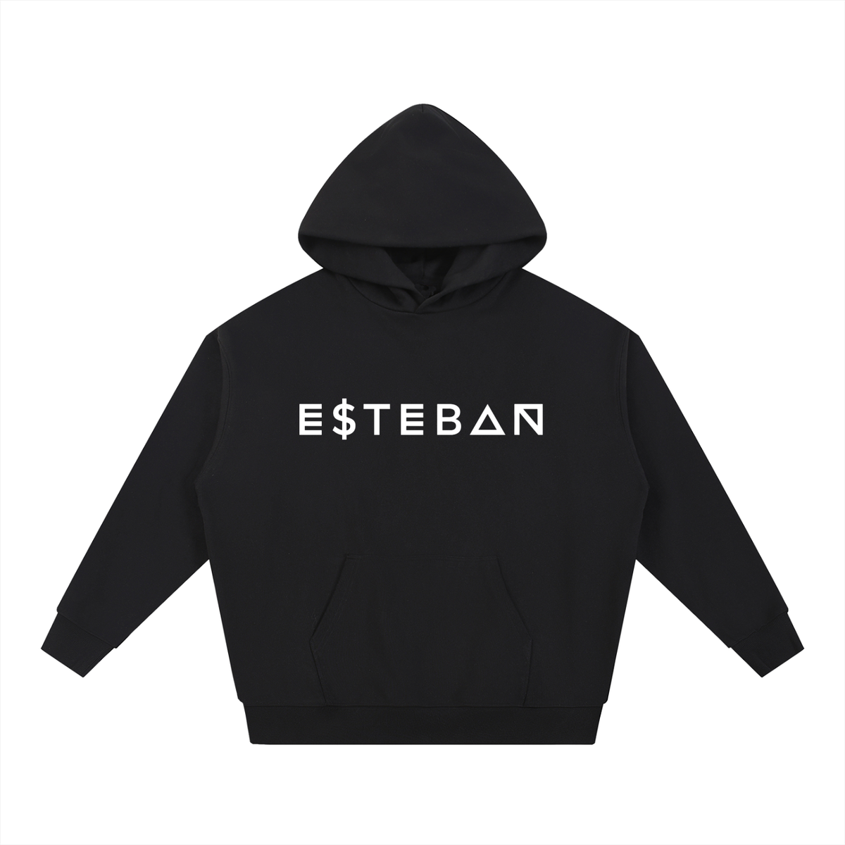 Essential Heavyweight Black Hoodie