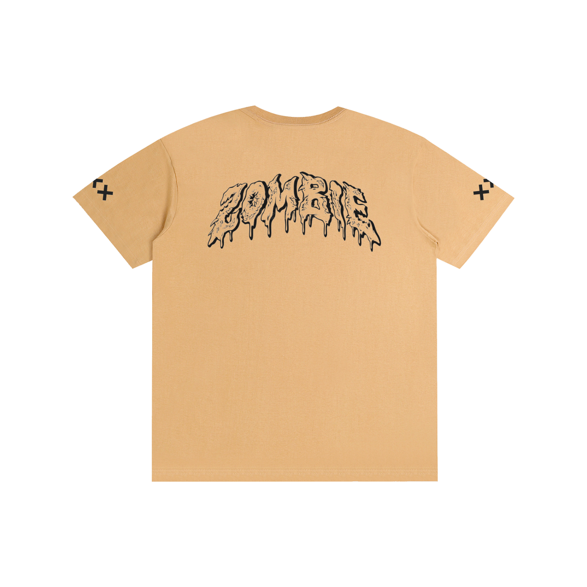Gevaar Zombies Suiwer Katoen Unisex T-hemp