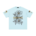 Abstract Pure Gold Cotton T-Shirt