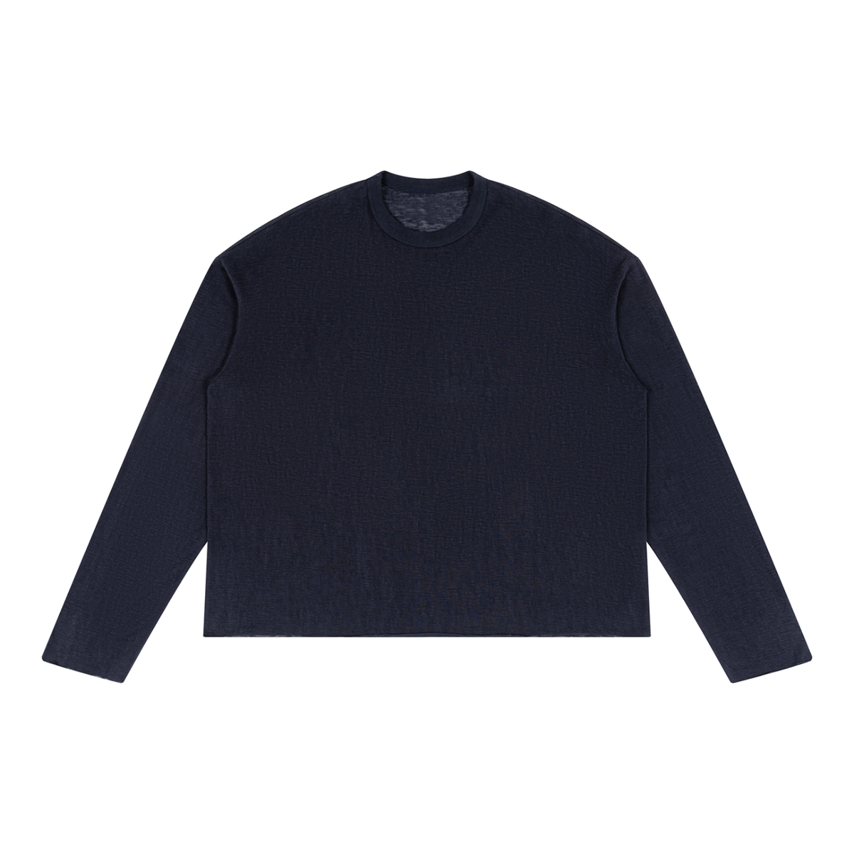 Vanish Raw Edge Long Sleeve T-Shirt