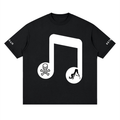 Music Graphic Streetwear Drop Shoulder T-Shirt