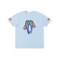 Meng Grafiese Suiwer Katoen Unisex T-hemp