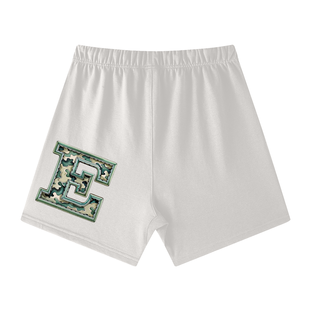 Unisex Earth Tone Loose Fit Cotton Shorts