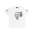 Smiley Face Graphic Pure Cotton Unisex T-Shirt