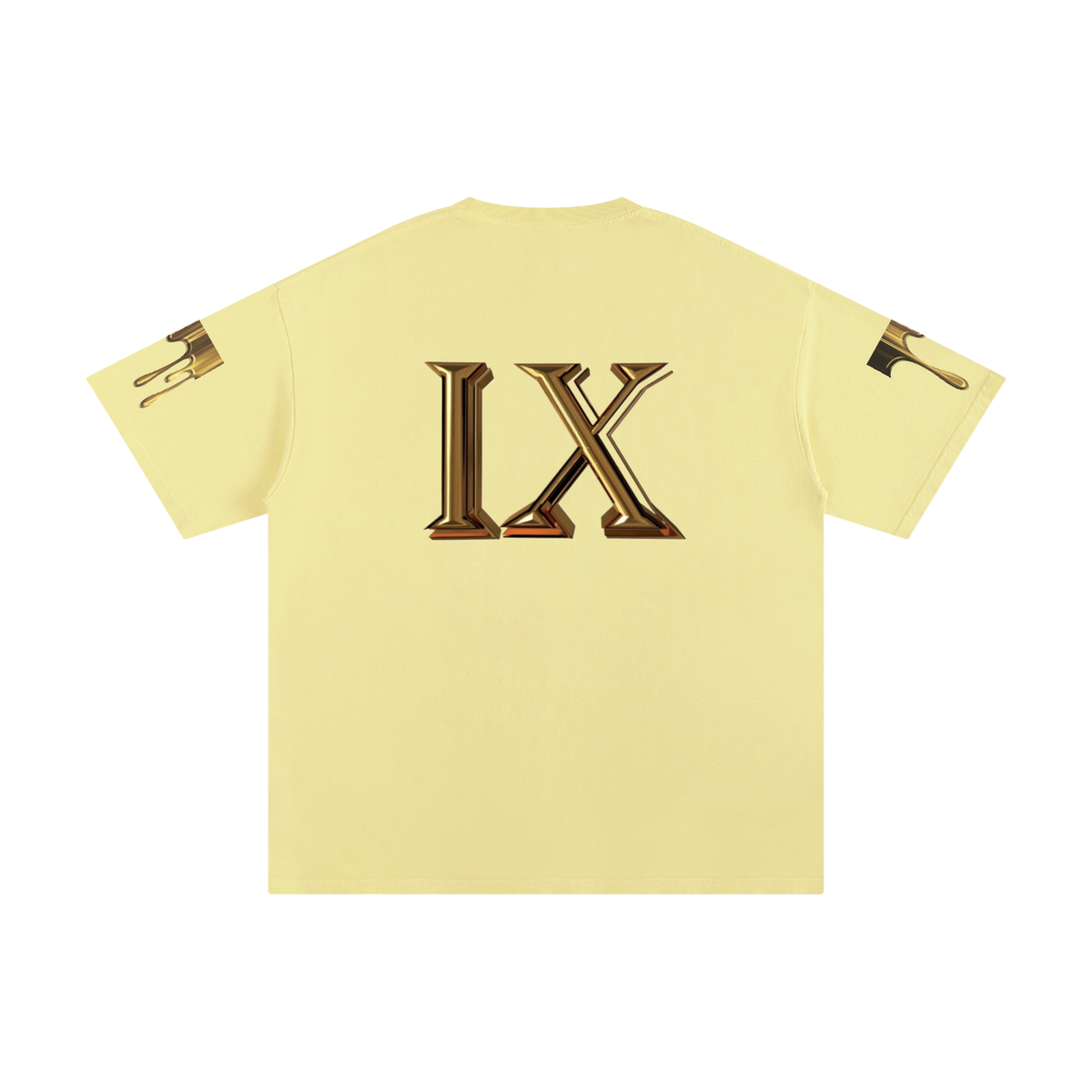 Pure Gold Cotton T-Shirt