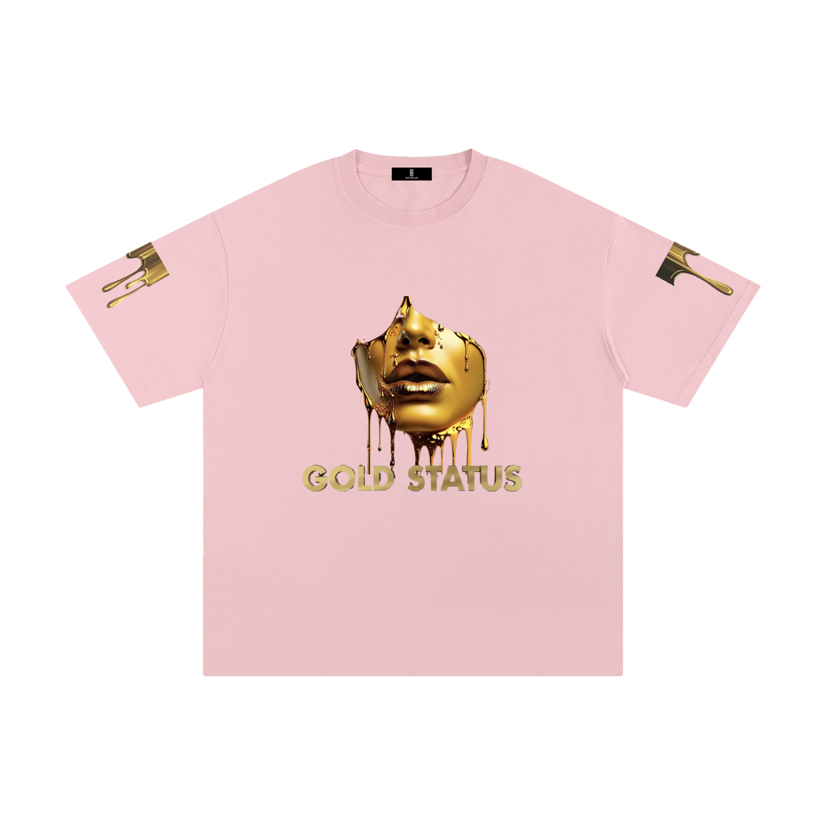 Pure Gold Cotton T-Shirt