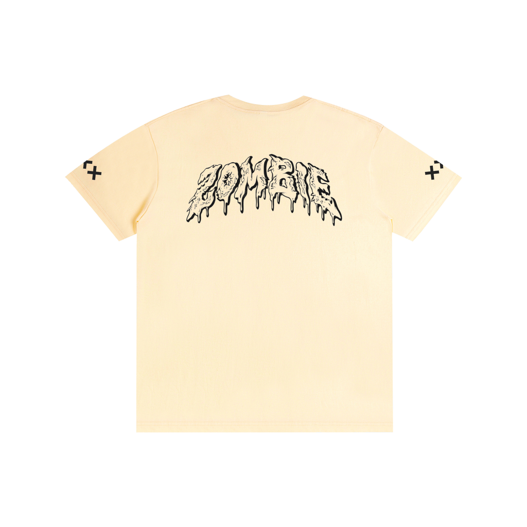 Gevaar Zombies Suiwer Katoen Unisex T-hemp