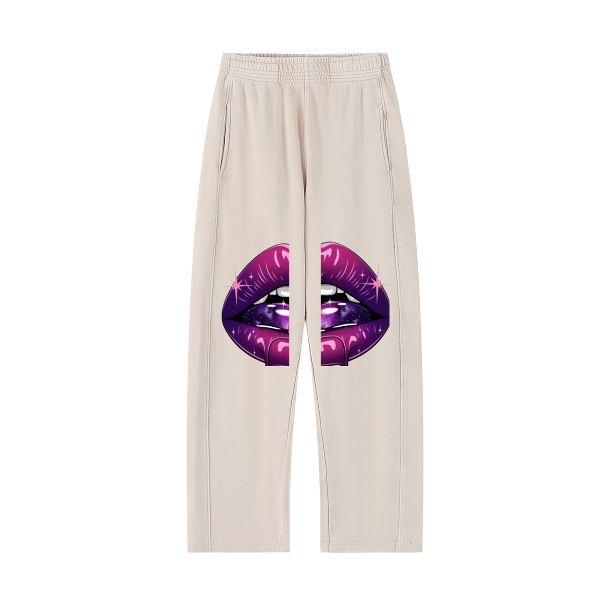 Unisex Mineral Wash Straight Sweatpants