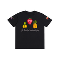 Colorful Fruit Graphic Pure Cotton Unisex T-Shirt