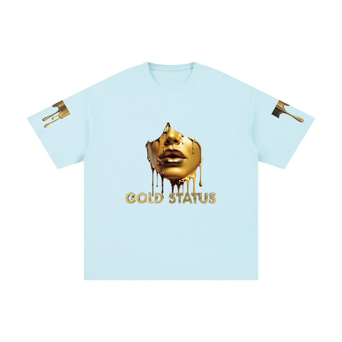 Pure Gold Cotton T-Shirt