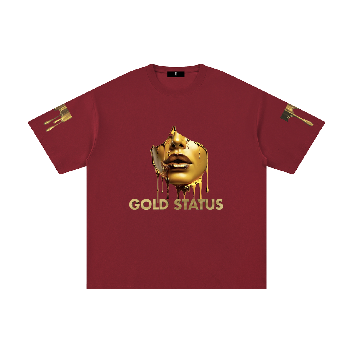 Pure Gold Cotton T-Shirt
