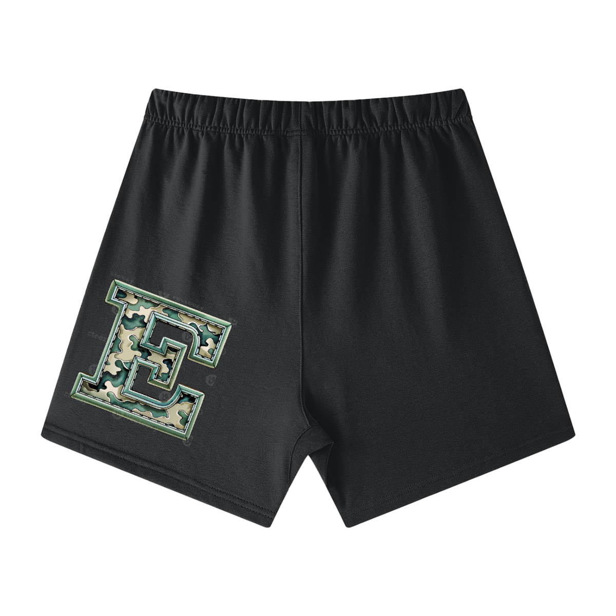 Unisex Earth Tone Loose Fit Cotton Shorts