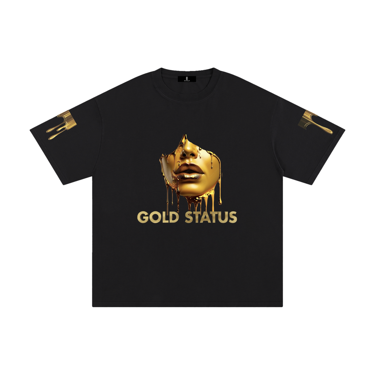 Pure Gold Cotton T-Shirt