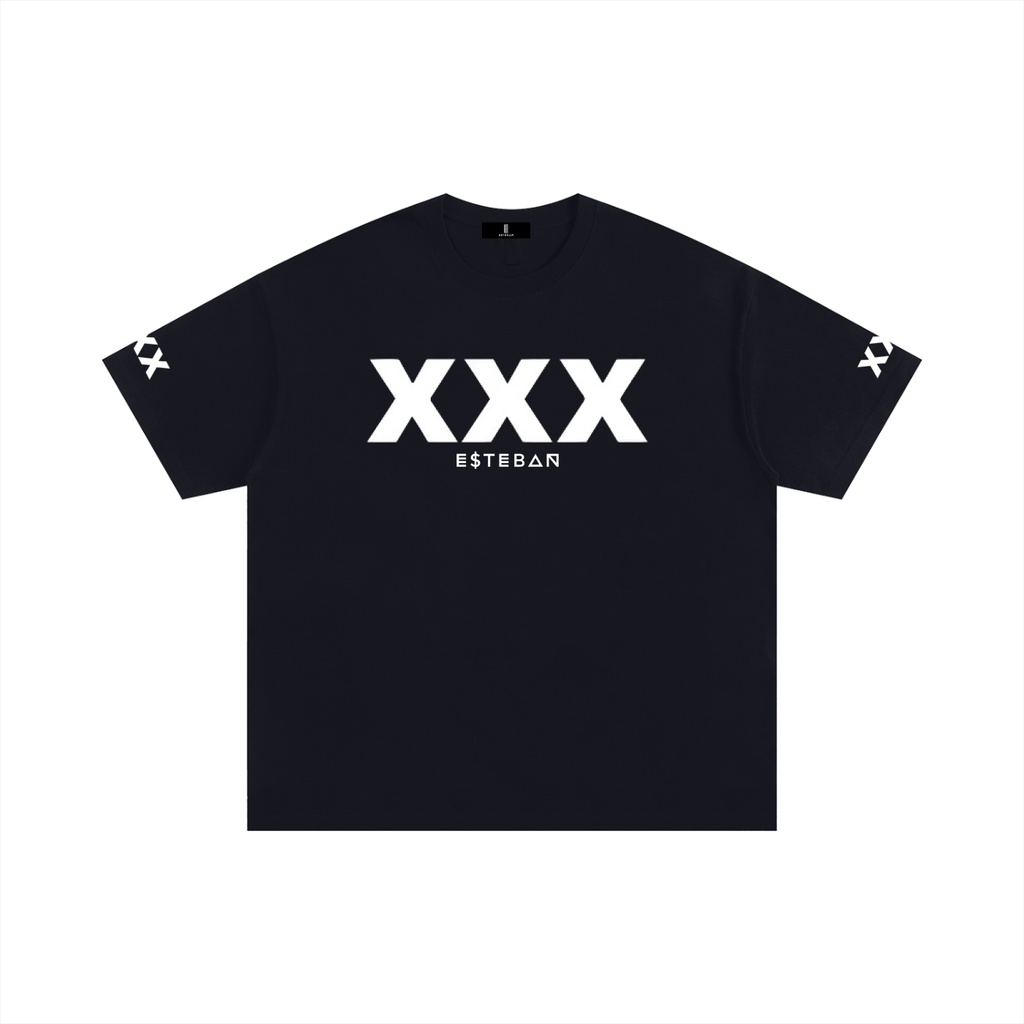XXX ESTEBAN Unisex Oorgroot Katoen T-hemp