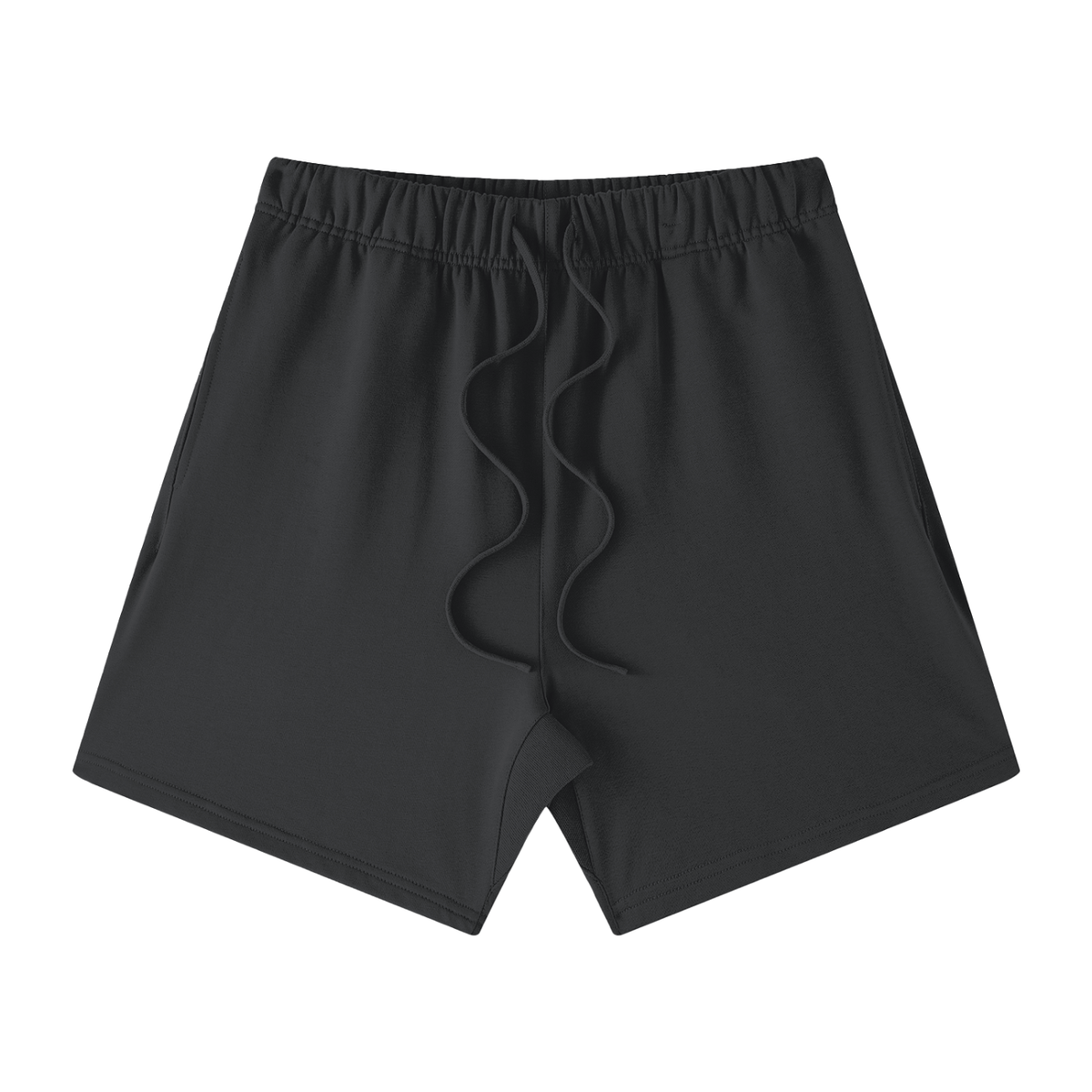 Unisex Earth Tone Loose Fit Cotton Shorts