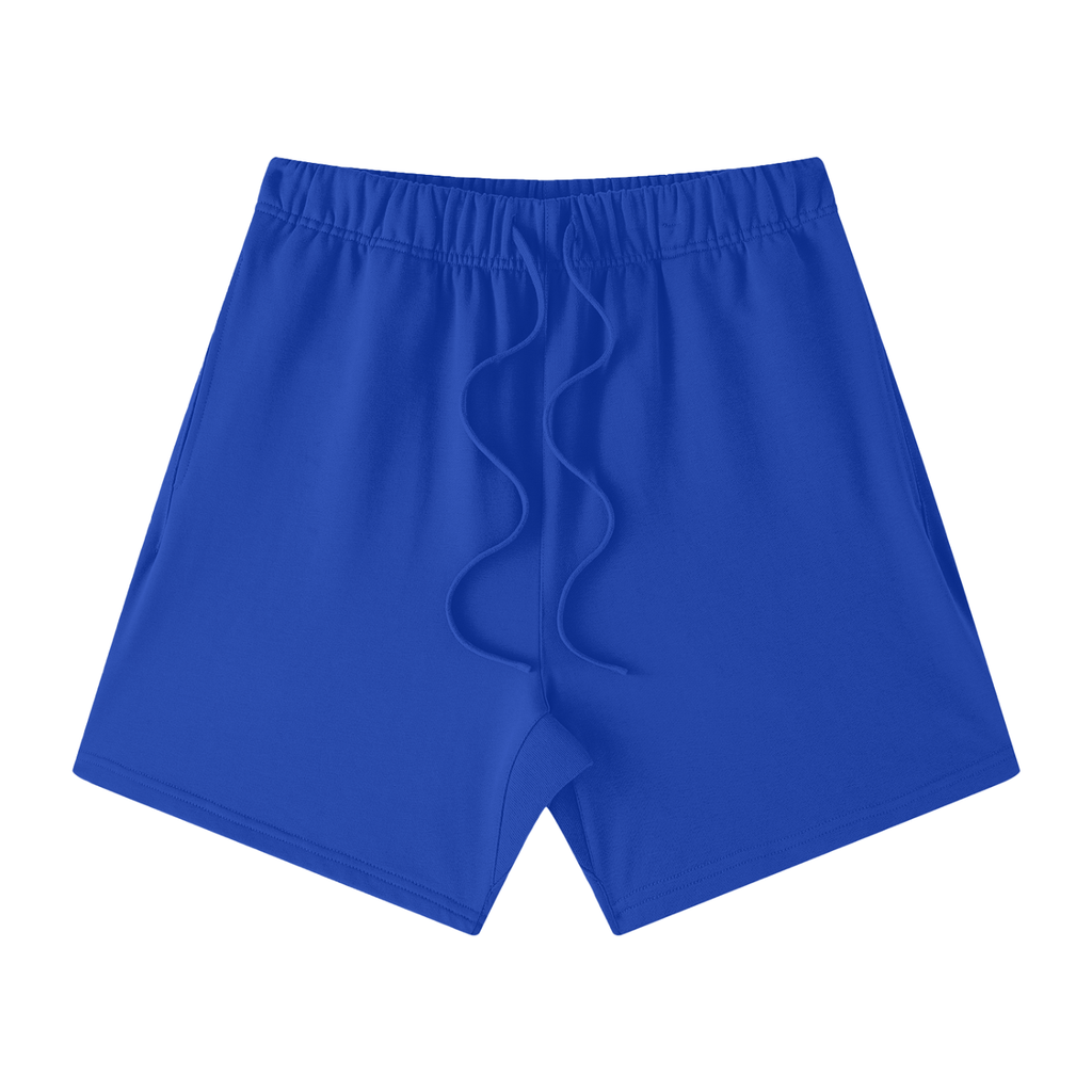 Unisex Earth Tone Loose Fit Cotton Shorts