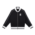 Color Block Raglan Sleeve Zip Track Jacket