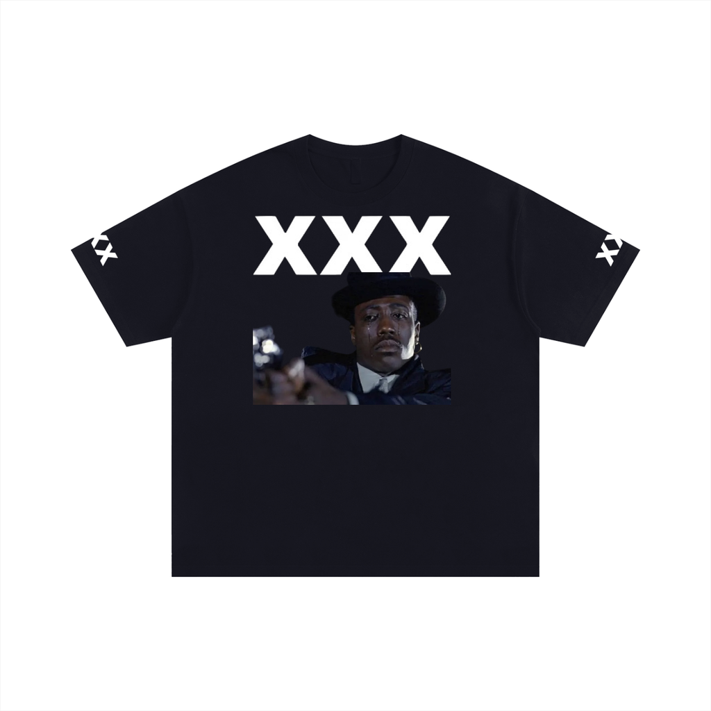 Black Unisex Oversized Cotton T-Shirt