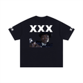 Black Unisex Oversized Cotton T-Shirt