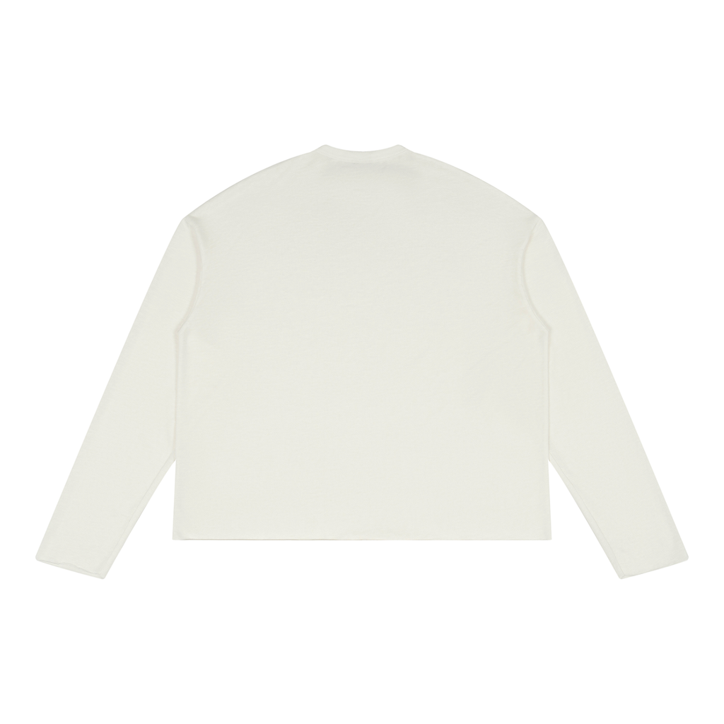 Vanish Raw Edge Long Sleeve T-Shirt