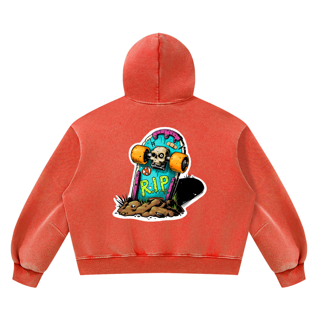 Unisex Vintage-Waspas Fleece-Kapuistrui