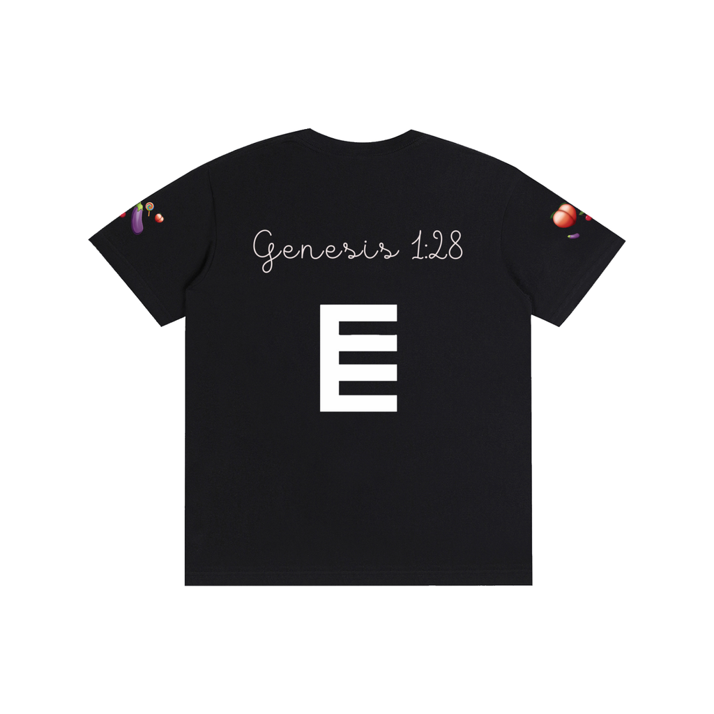 Colorful Fruit Graphic Pure Cotton Unisex T-Shirt