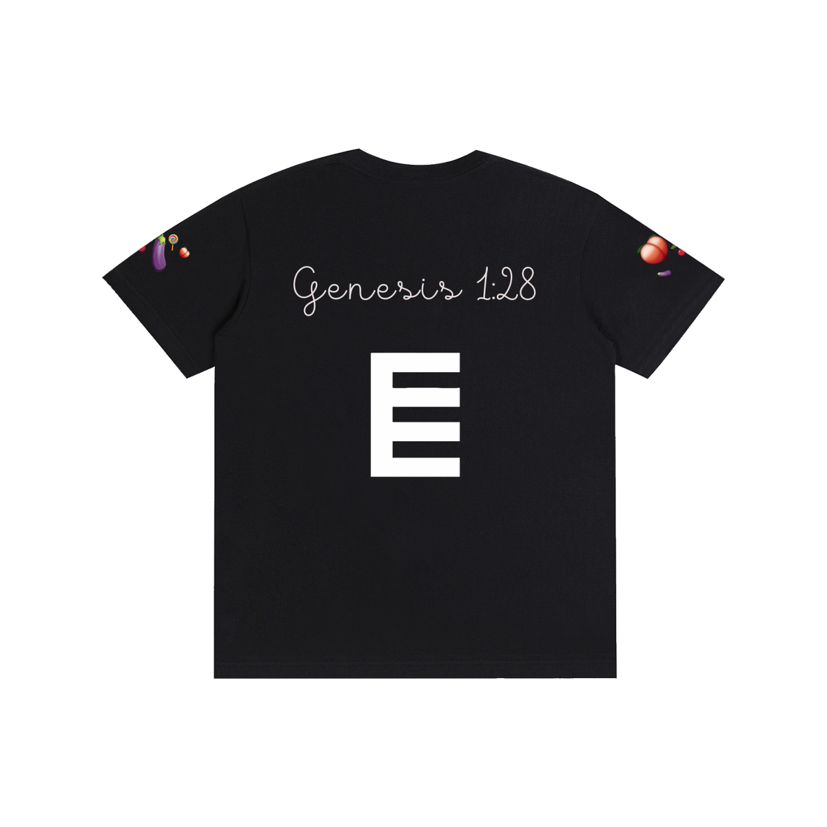 Colorful Fruit Graphic Pure Cotton Unisex T-Shirt