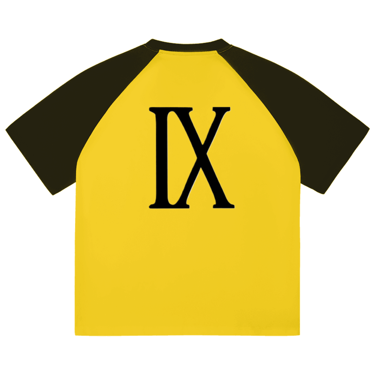 Color-Blocked Raglan Sleeve T-Shirt