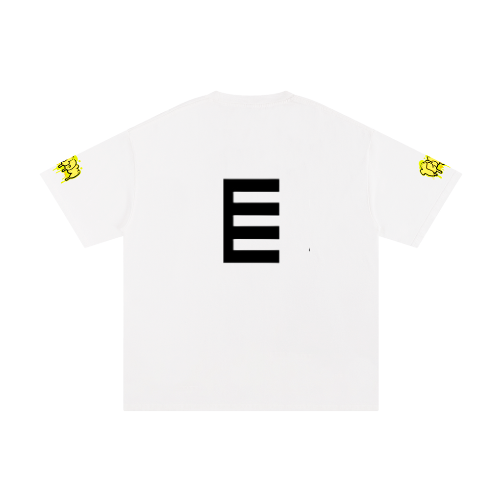 Pure Yellow Cotton T-Shirt