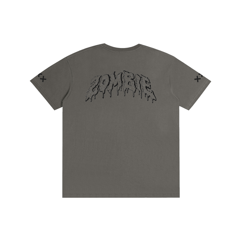 Gevaar Zombies Suiwer Katoen Unisex T-hemp