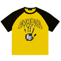 Color-Blocked Raglan Sleeve T-Shirt