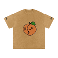 Bold Snow Washed Oversized Cotton T-Shirt